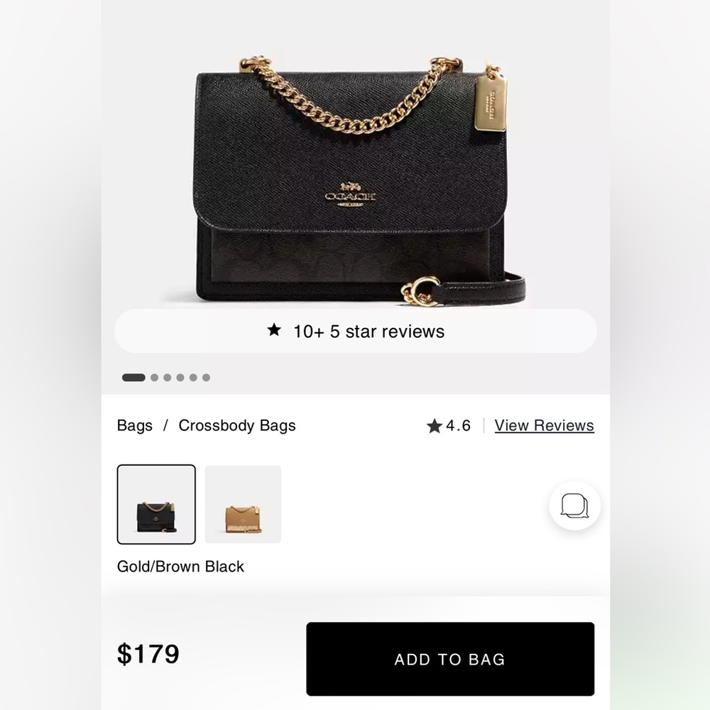 Coach Klare Crossbody Bag